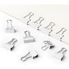 50 Pack Small White Binder Clips 3/4 Inch (19 Mm), Colored Little Paper Clamps, Tiny Mini Paper Clips for Office Home School Business 0.75"
