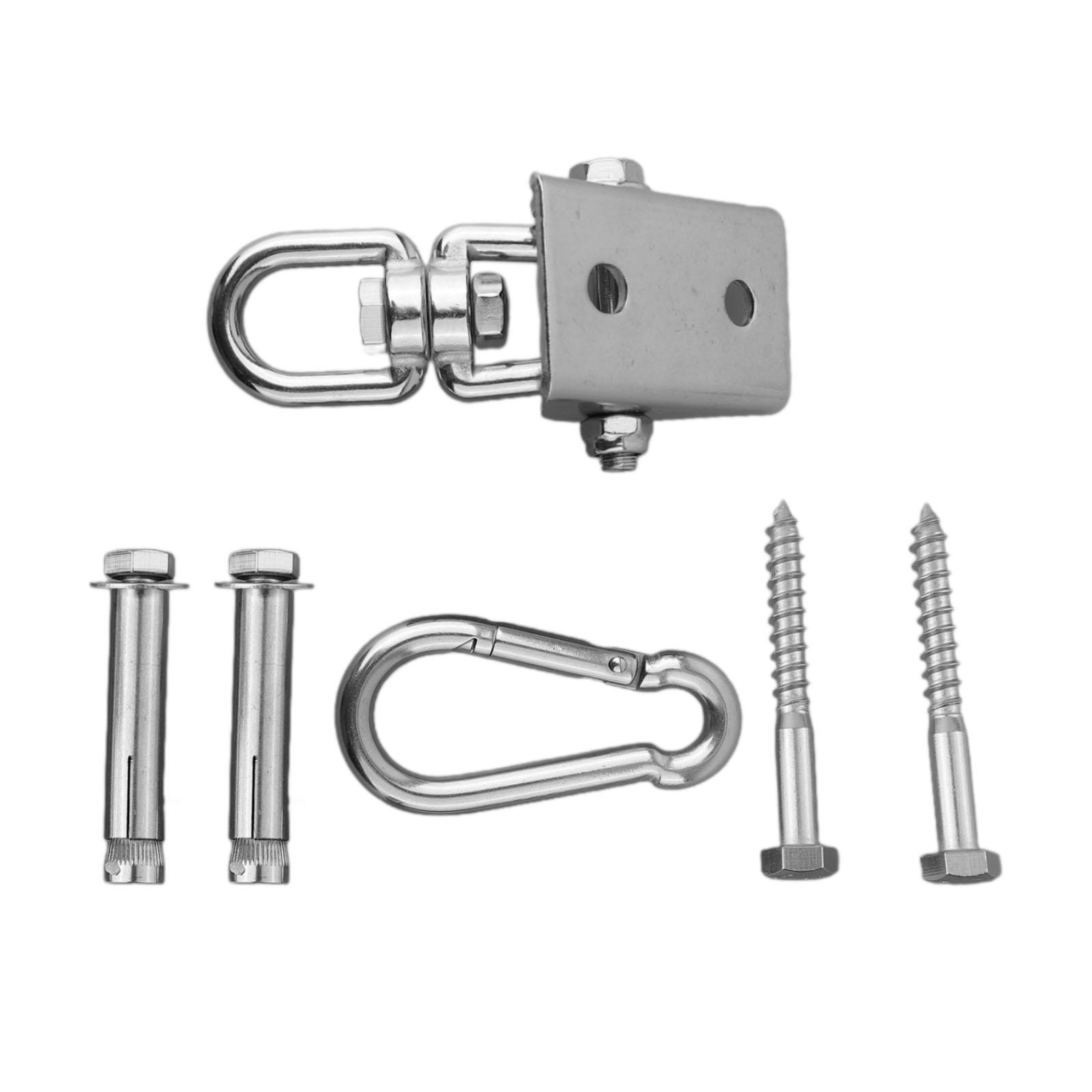 1set Hammock-Hanging Kit Stainless Steel Swing Hook Hanging Basket Chair Fixing Plate Swing Accessories Hardware Tool Parts China Mainland