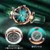 Women's Analog Quartz Watch Leather Strap Slim Waterproof Casual Fashion Timepiece