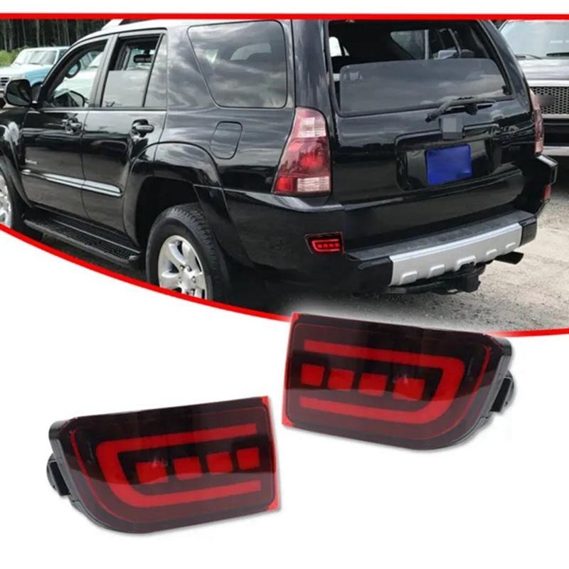 LED Tail Rear Bumper Light For Toyota Landcruiser Prado 120 Series LC120 FJ120 2003-2009 Stop Brake Turn Signal Lamp-A58X
