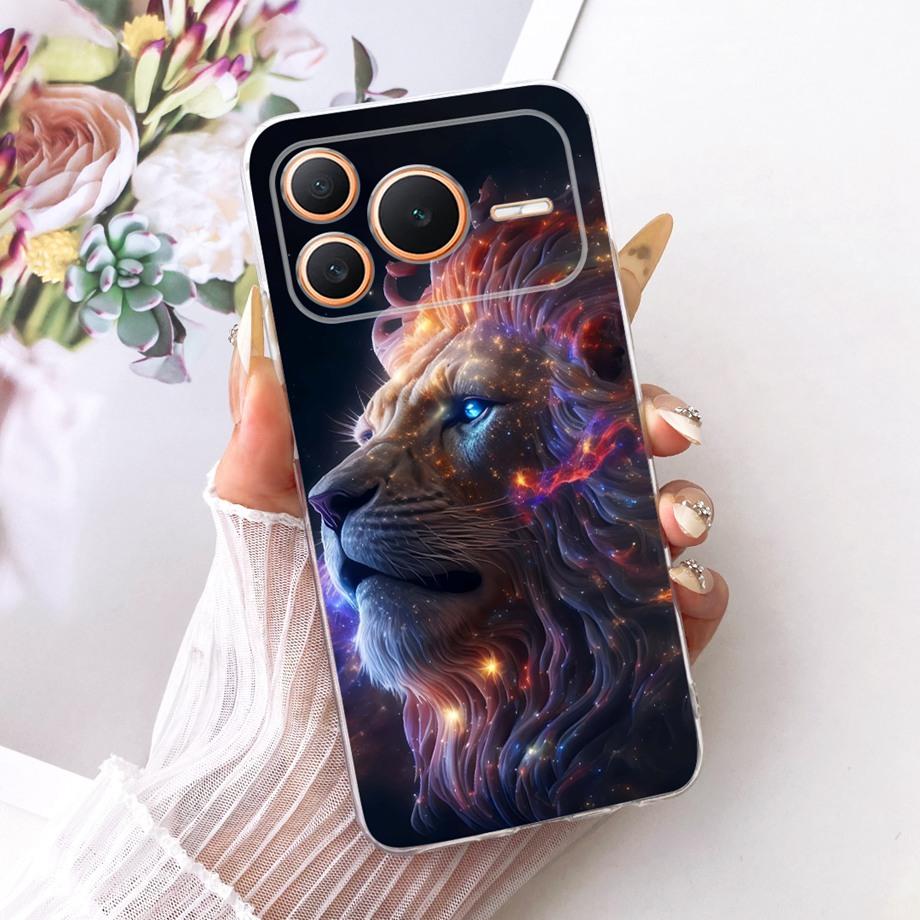 Flower Cartoon Fashion Design Phone Case For Honor Power Power2 Funda Soft Liquid Silicone Shockproof Back Cover Power 2 Bumper