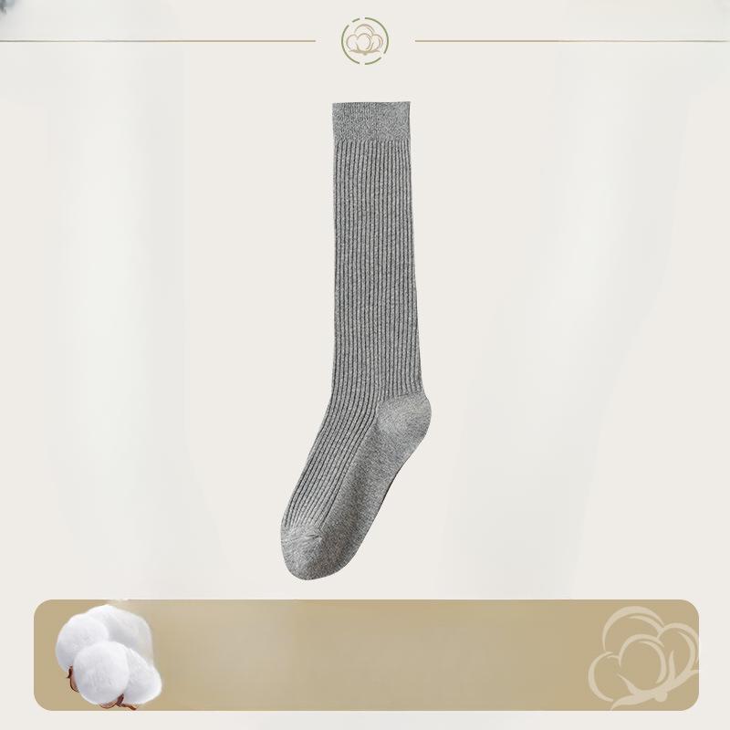 Ladies Spring and Autumn Show Thin Legs Plastic Non Slip High Tube Calf Socks
