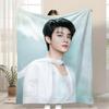 Tian Xu-Ning Chinese Stars Throw Kid-Friendly Flannel Throw Blanket Soft Warm Anti-Static Washable All Season