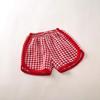 Children's Summer Shorts Thin Checkered Shorts Casual Pants Loose Shorts for Boys and Girls