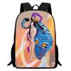 Neue Kpop Hexenjägerin Mädchengruppe Schultasche High-Definition-Druck Lässiger grenzüberschreitender leichter Rucksack