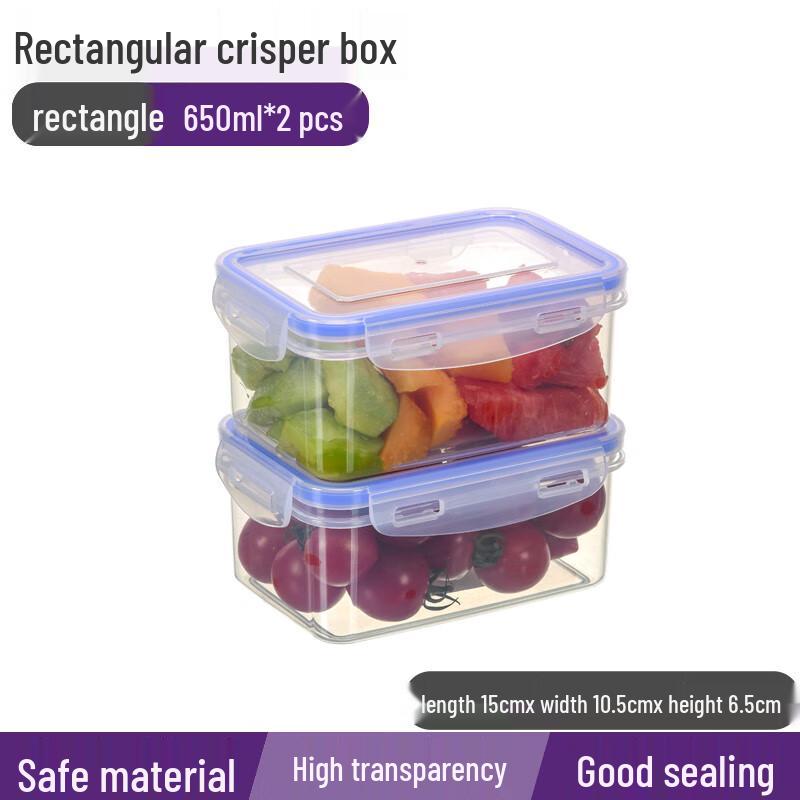 Zhaoran 650ml Rectangular Food Storage Containers