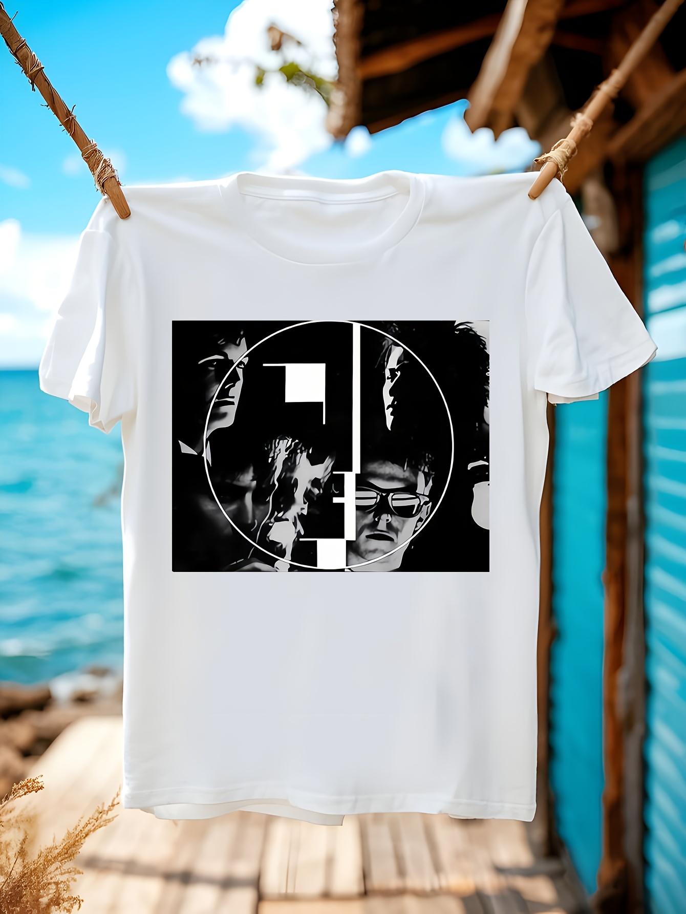 Bauhaus Bandcover Album Graphic Tshirt - Vintage monochro... S