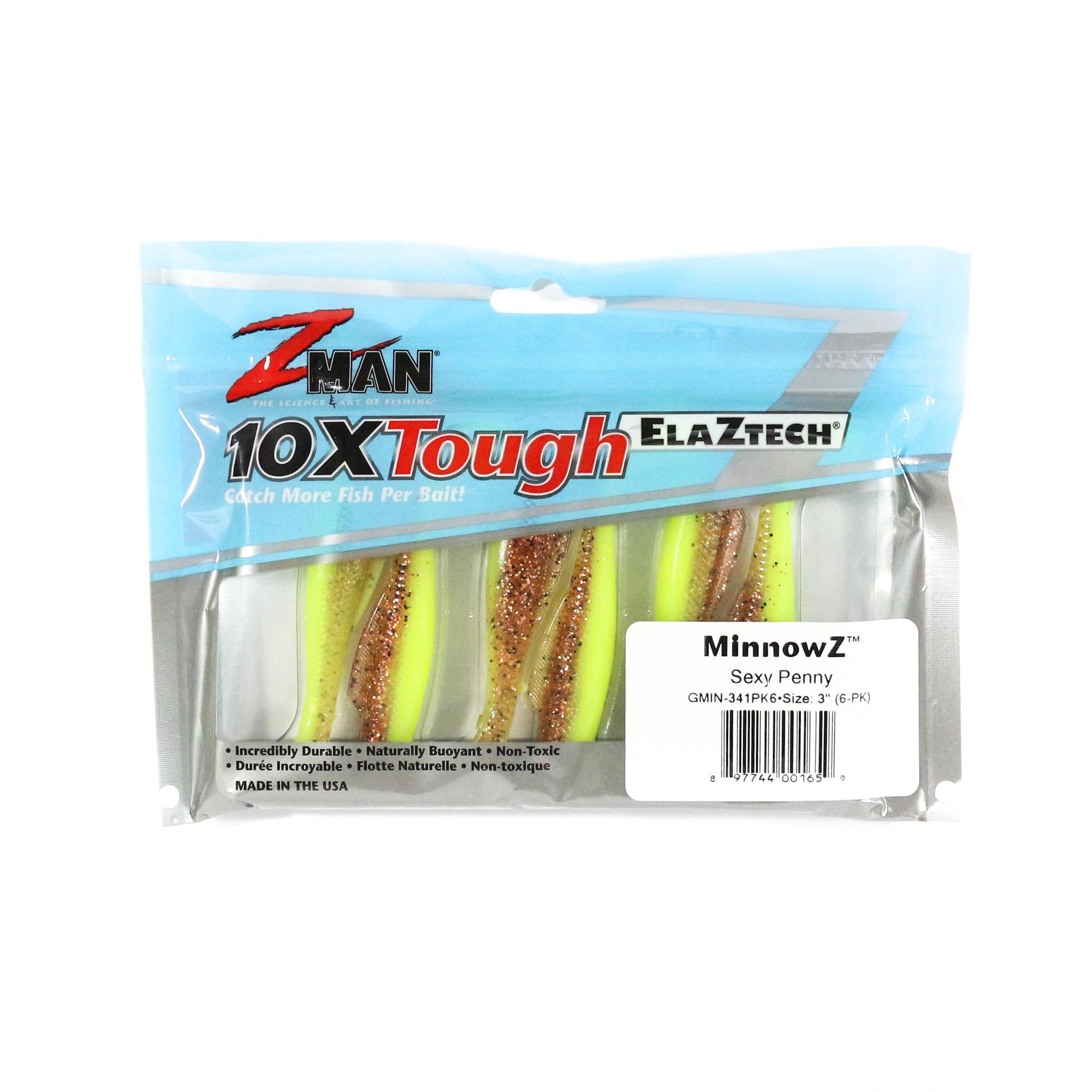 

Zman Soft Lure MinnowZ 3 Inch 6/Pack Sexy Penny (1659 г.)