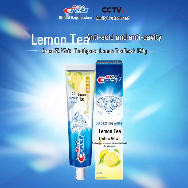 Crest 3D White Lemon Tea Refreshing Toothpaste