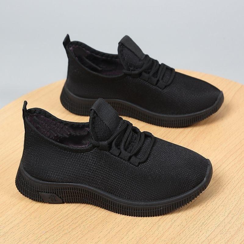 New soft-soled non-slip fly-woven sneakers sneakers casual dad shoes mesh running shoes 35