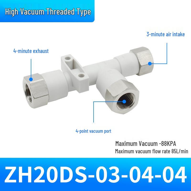 Vacuum Generator Suction Valve Pneumatic Negative Pressure Generator CV15hsZU05ZV ZH10BS