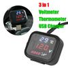 Motorcycle Water Temp Meter Indicator Temperature Marker for HONDA SUZUKI Accessorie Universal USB Phone Charger