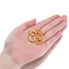 10pcs Stainless Steel Hoop Earring Hook Connector Women French Earrings Settings Men Punk Hiphop Bijoux Gifts DIY Jewelry Making