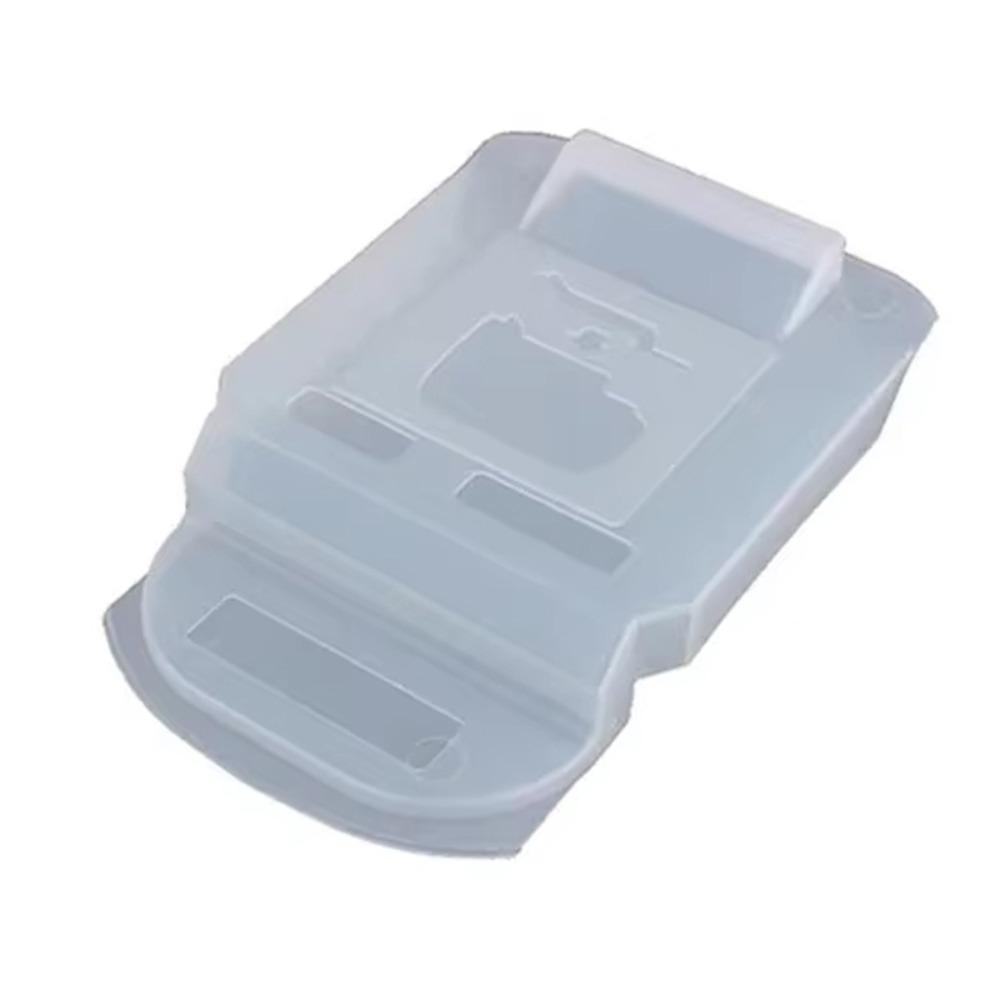 

Plastic Battery Holder Black Dustproof Lithium Battery Dust Cover Power Tools Battery Sheath Shield Case for Makita BL1830 коричневый