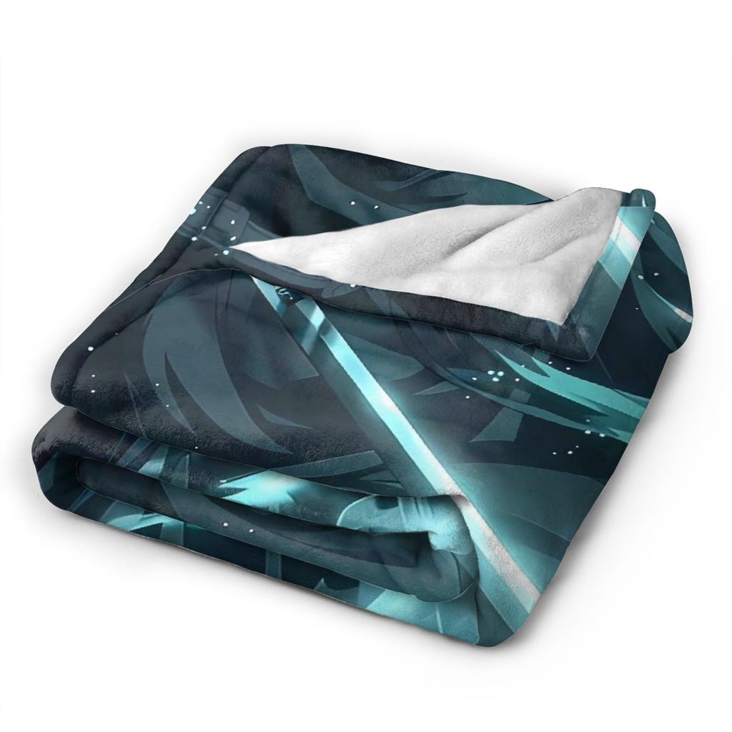 Muichiro Tokito Anime Warm Soft Blanket  Travel Office Plush Bedding Throws Funny Couch Chair Flannel Bedspread Sofa Bed Cover