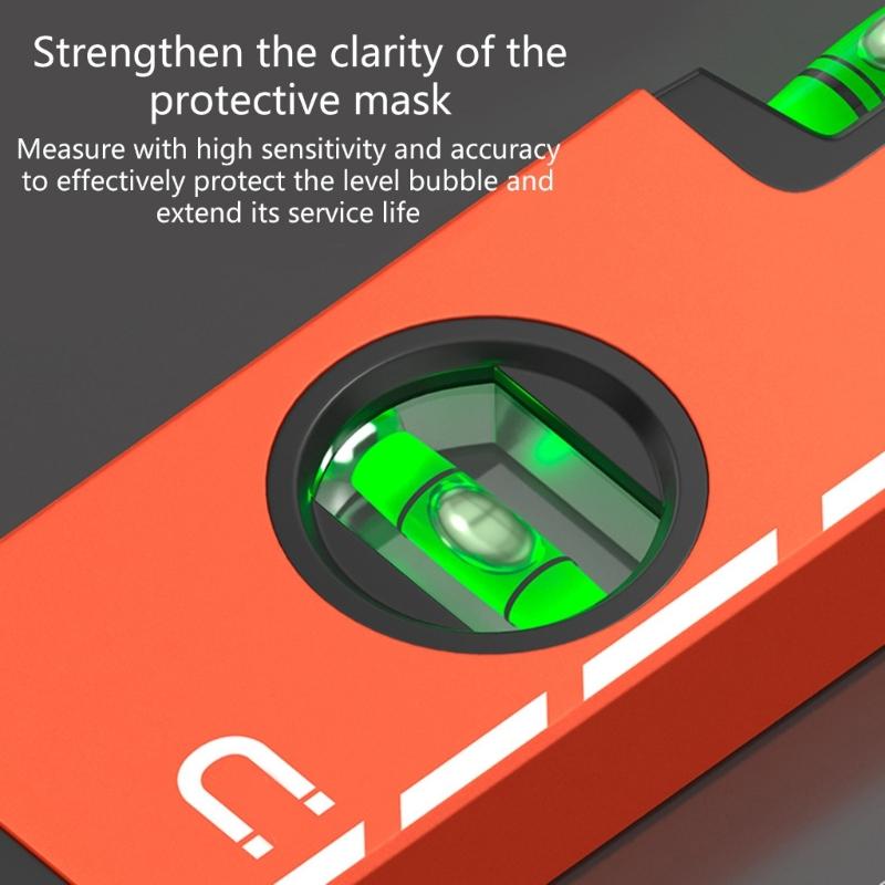 Precisions Digital Level Ruler,Magnetic Level Ruler,Aluminum Spirit Bubble Level Gauges Level Protractor
