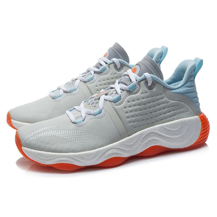 Li-Ning No Boundaries 3 Glacier Grey Light Blue Men Sneakers AFPR029-3