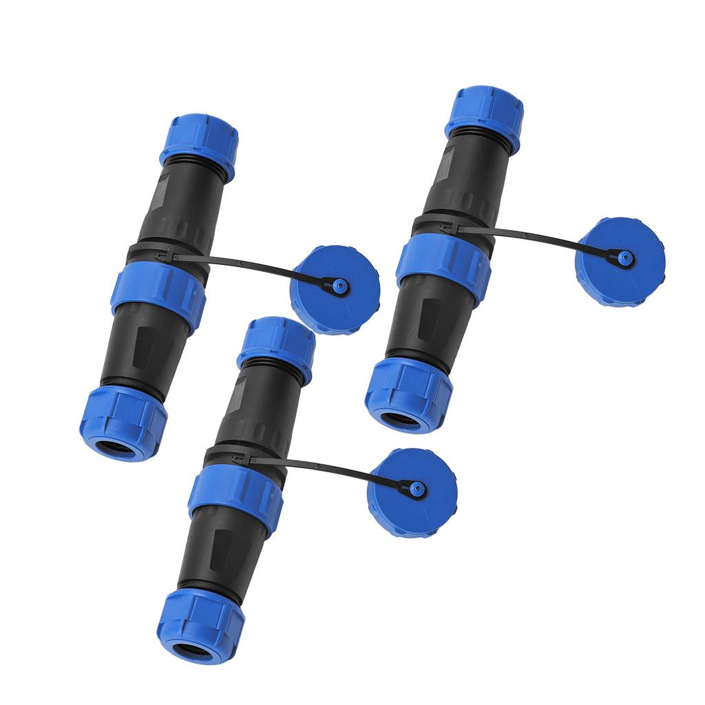 3PCS Industrielle Elektrische Power Kabel Stecker 2Pin IP68 Wasserdicht Aviation Schott Stecker AC