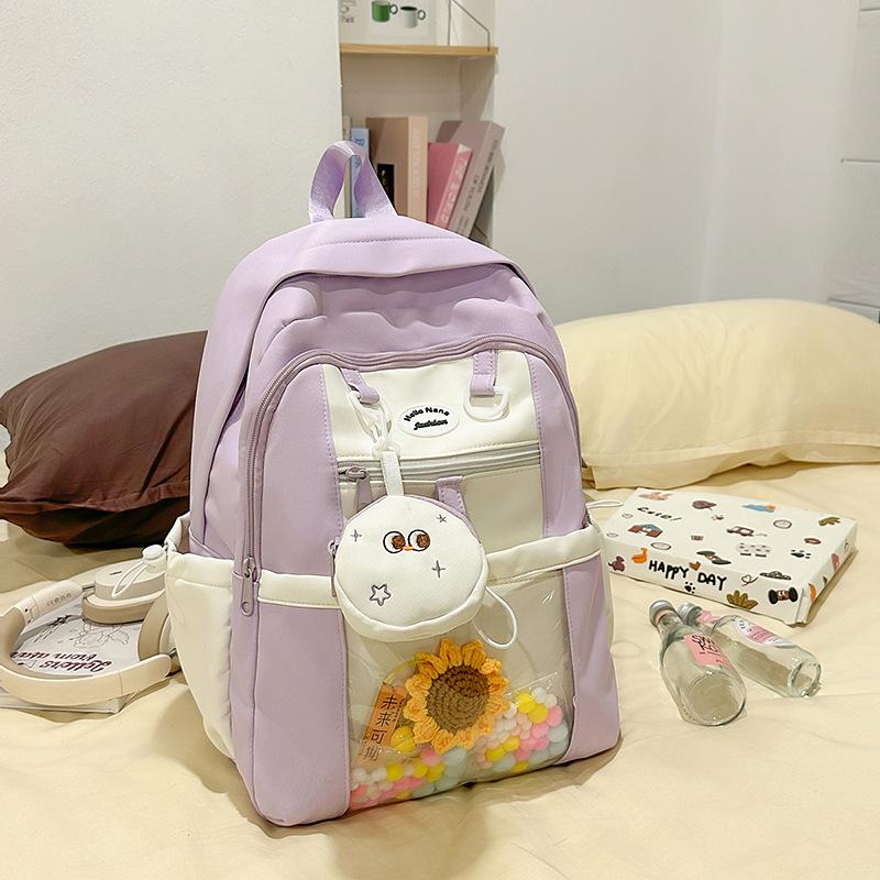 

Высокая ценность, свежий и милый, двухмерный прозрачный пакет-боль, легкий для учеников средней школы