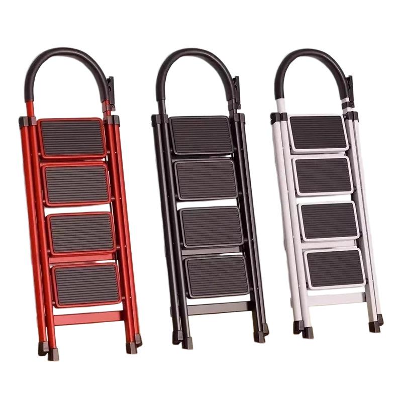 Housewarming Joy Portable Folding A-frame Ladder, Carbon Steel, 4-5 Steps