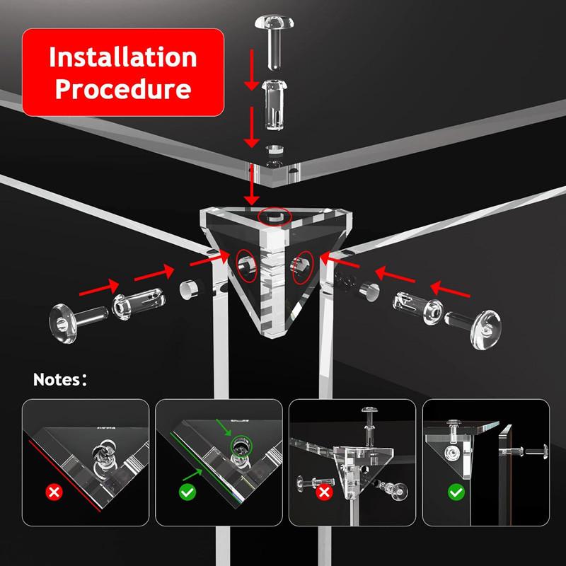 Acrylic Display Case for Collectibles Assemble Clear Dustproof Display Box for Action Figures Model Doll Toys Display Home Storage Case