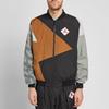 Air Jordan X Patta Bucket Jacket Colorblock 'Black Brown Gray' Men's AO4384-010