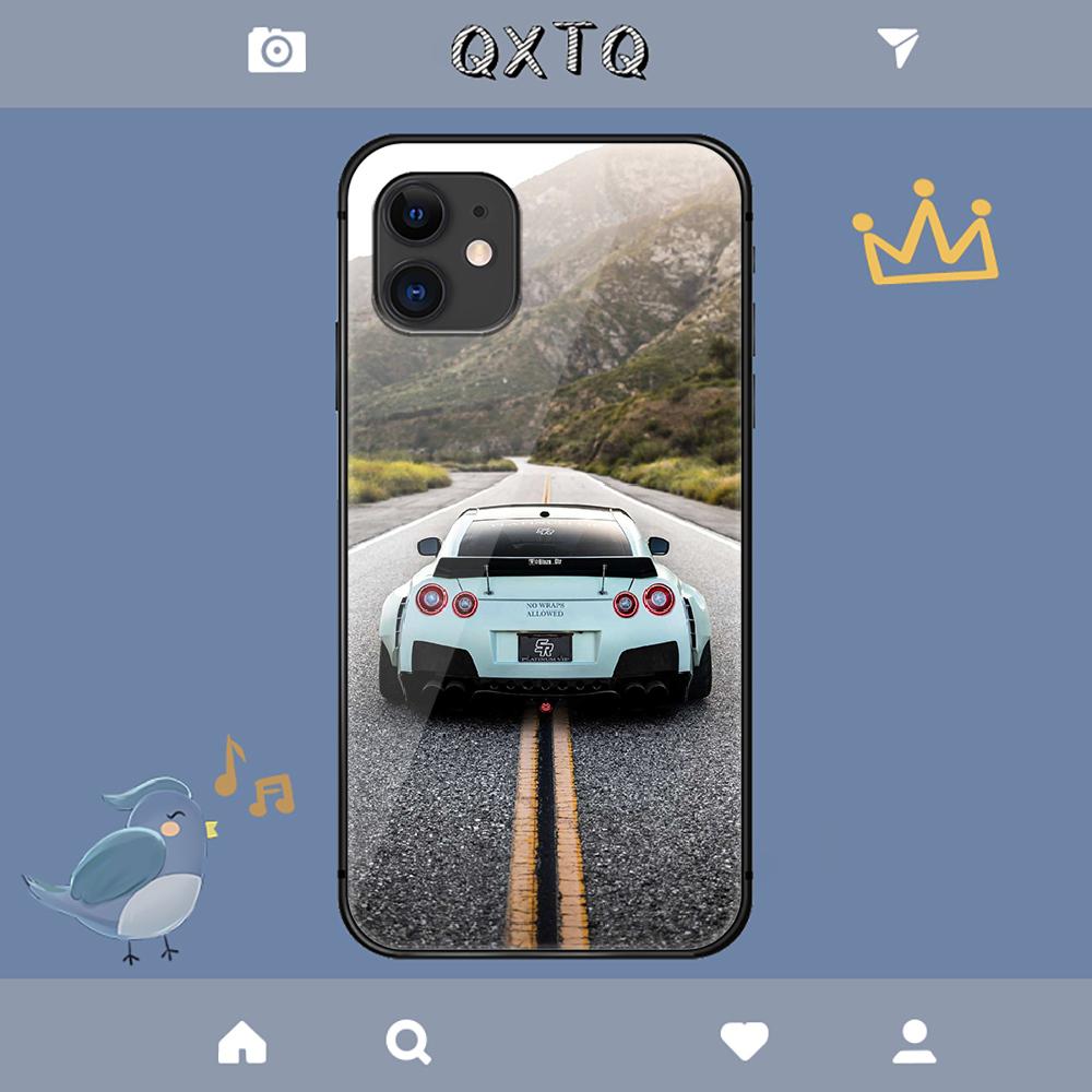 GTR Japan Fshion Sports Car Case For iPhone Samsung Galaxy Redmi Note S 17 16 15 14 13 20 24 25 54 Pro Max Ultra Fe Tempered Glass Cover