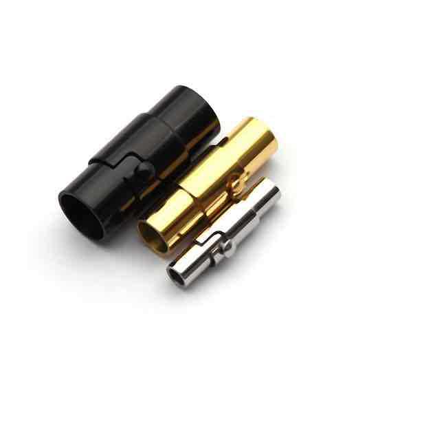 Magnetverschluss aus Edelstahl Sicherheitsverschluss für Lederkordel Armband Verbinder