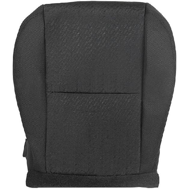 Driver Bottom Cloth Seat Cover, Replacement Black Driver Side Seat Cover Compatible with Chevy Avalanche Silverado/with GMC Sierra 1500 2500HD 3500HD