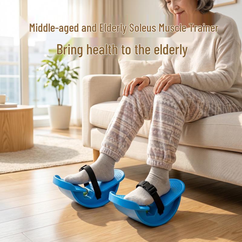 Adjustable Yoga & Calf Stretching Wheel - Home Fitness Balance Tool