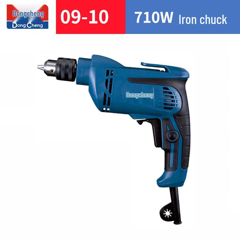 Dongcheng High-Power Household Electric Hand Drill CN plug (adapter included)
