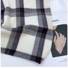 Plaid Scarf Women's Autumn and Winter New Korean Version Imitation Cashmere Medium and Long Warm Scarf European and American Fringed Shawl