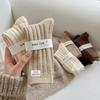  Winter Cashmere Sock Female Leisure Ankle Crew Fuzzy Autumn Winter Women Mid-calf Thickened Warm Soft Wool Socks