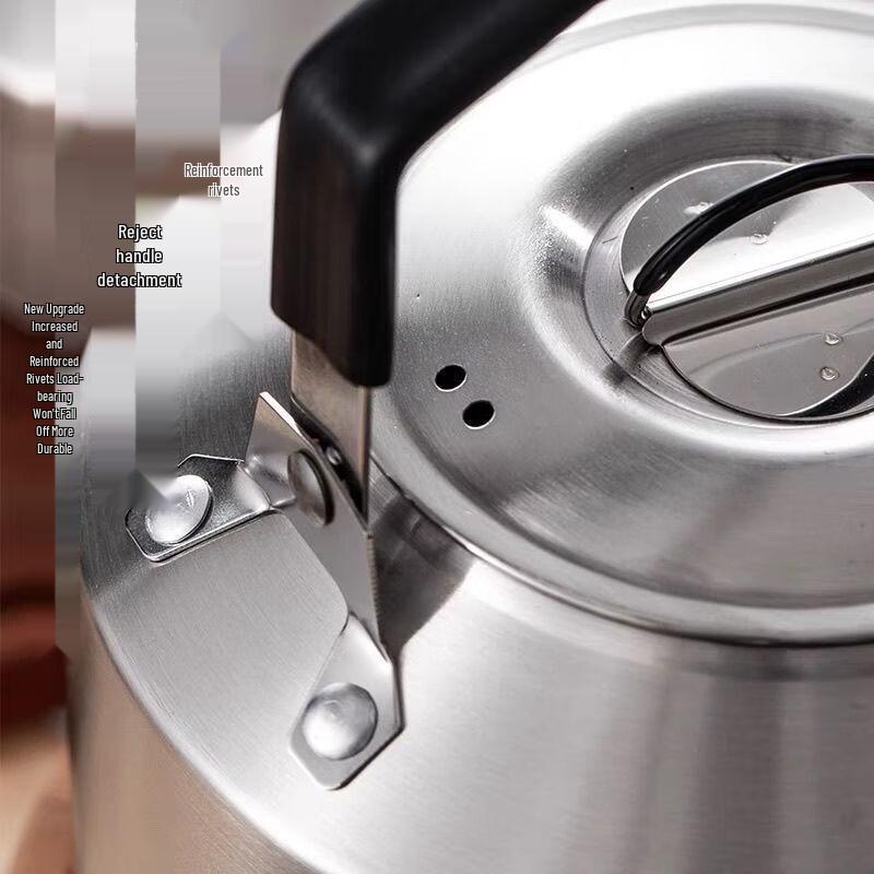 Rongguang Portable 304 Stainless Steel Outdoor Kettle