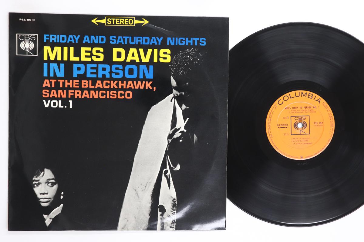 

LP Record MILES DAVIS In Person Saturday Night At The Bl PSS89C COLUMBIA 1964 Japan Jazz Used