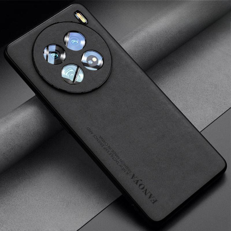 Skinsheep Leather Case for VIVO X200 Pro 200Pro MINI Matte Cover for VIVO X 200 X100 Ultra X100SPro TPU Shockproof Bumper