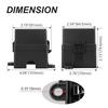 Relay Box 2 3 4 6 Slots Relay Block 6 9 10 12Way ATC/ATO Fuse Relay Box Fuse Block with Relay Universal Waterproof Kit for Car Fuses4