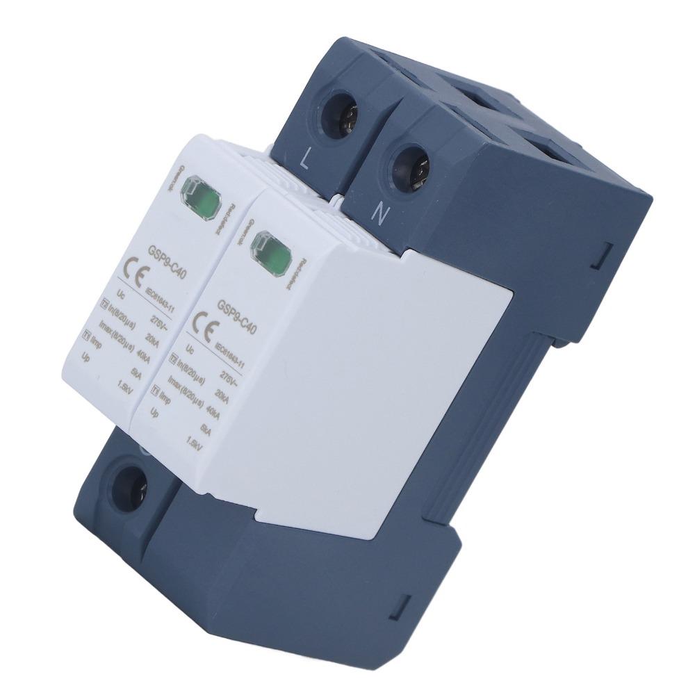 2P Voltage Protection Arrester 275V Low Voltage Protector Power Distribution Control