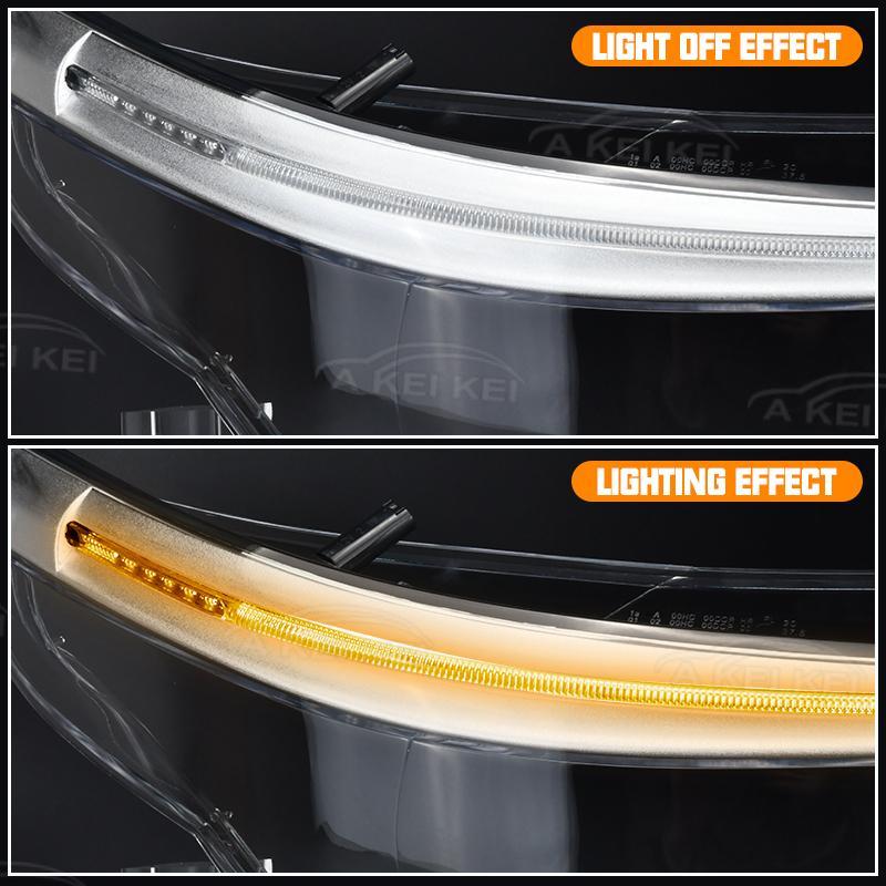 Fit For BMW E60 E61 525I 530I 545I 550I 2008-2010 LED AFS Car Headlight Shell Headlight Cover Headlamp Lens With Hole