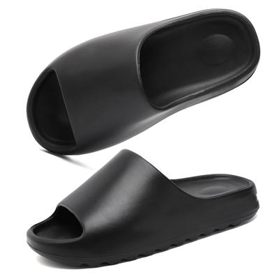 Fashion Kidmi Men Slippers Fashion Brand Men Shoes Summer EVA Flat Sandals Outdoor Nonslip Beach Slippers Casual Light Cloud Slippers