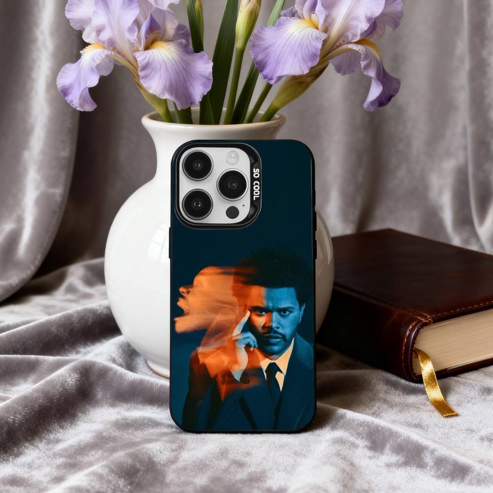 T-The-E Talented W-Weeknd-D Phone Case For iPhone17,16,15,14,13,12,11 Plus,Pro Max Black Candy Silver Phone Case