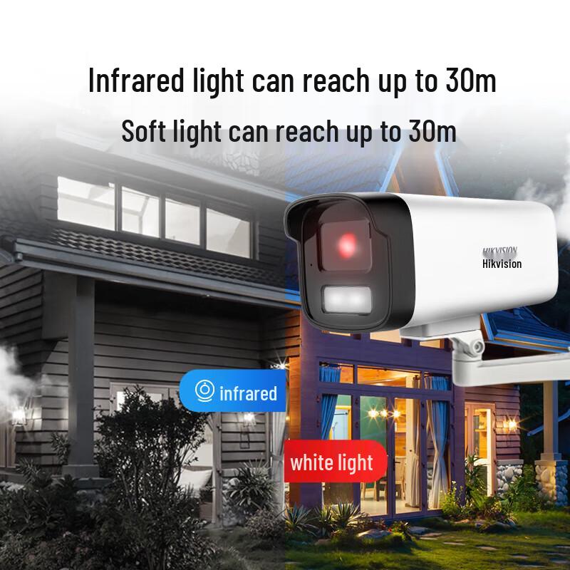 

Hikvision 3MP PoE Dual-Light Full-Color Human Detection Bullet Camera