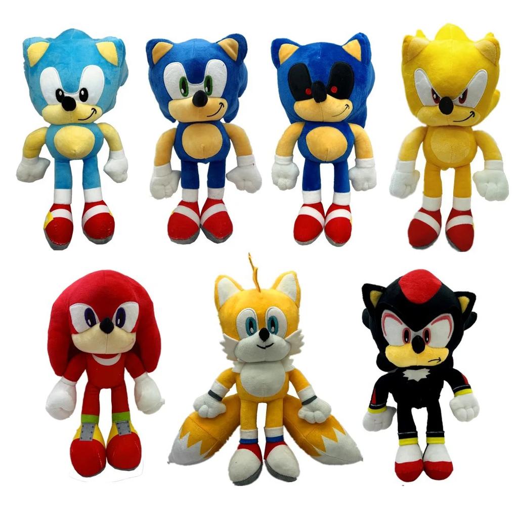 New Sonic Plush 30Cm Original Toys Kids Girls Original Present Collector Blue Hedgehog Talschatt Plush Doll Kids Holiday For Gifts
