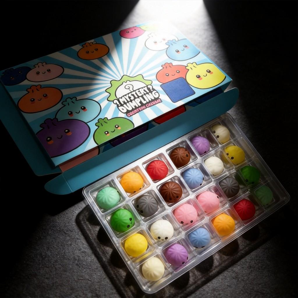Adult Stress Relief Toy Fidget Squishy With Calendar Blind Box For Hand Eye Coordination