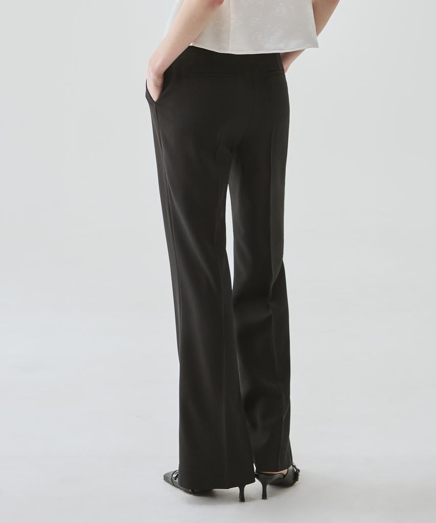 Deuloupisumeon Summer Slim Bootcut Slacks [Black]