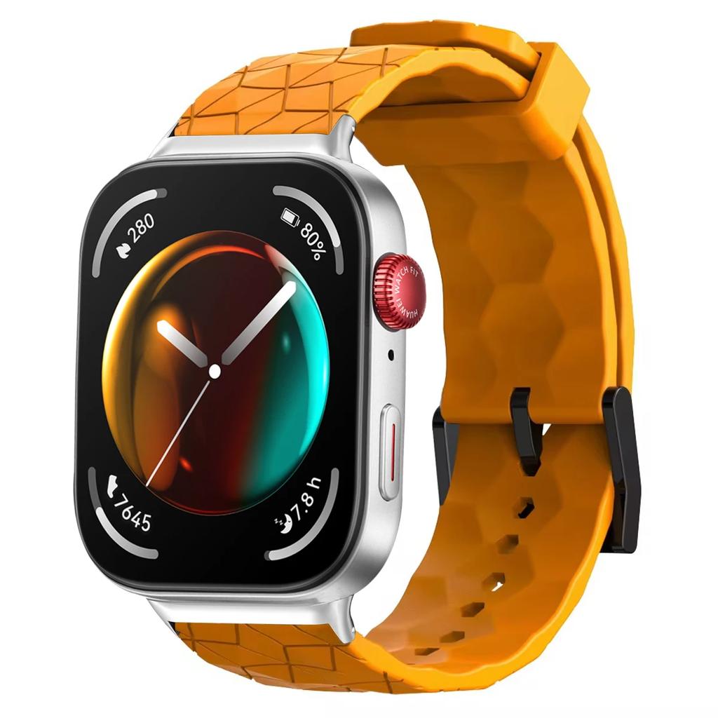 Football Pattern Silicone Strap For Huawei watch fit 3 Breathable SmartWatch Bracelet Huawei watch fit3 Wristband Accessories