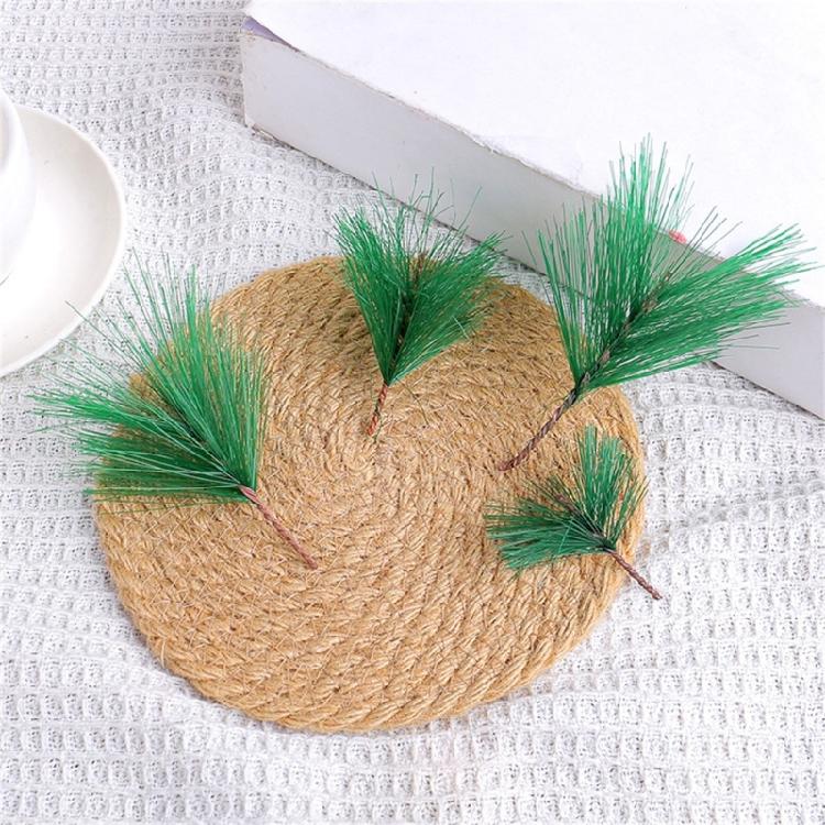 Künstlicher Kiefernnadelzweig Weihnachten Künstliches Grün Kiefernzweig Blatt