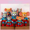 Et Tom et Jerry Poupée Super-héros Chat Souris Peluches Pour Enfants Décor Chambre