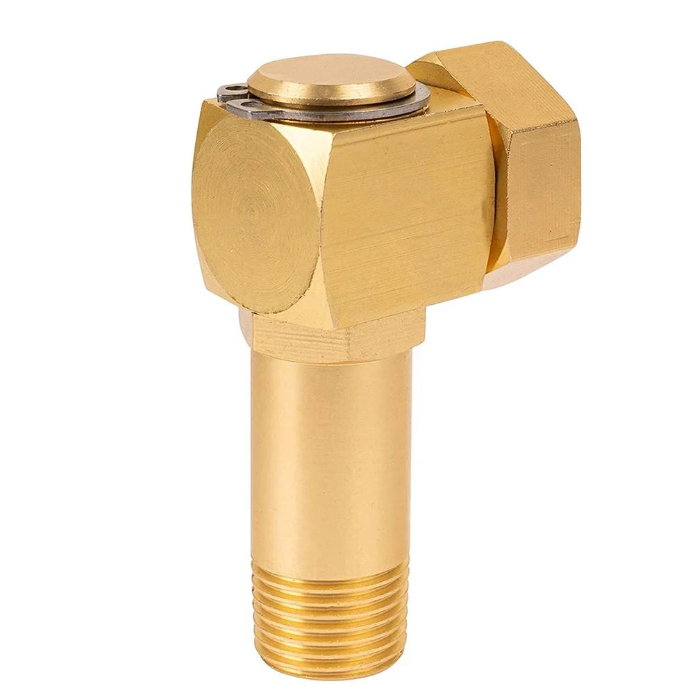 

Garden Hose Adapter 1 GHT to 0.8 Connector Garden Hose Joint Coupler Adapter Brass Replacement Part Swivel Accessories