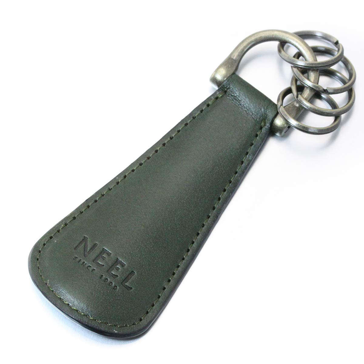 

NEEL Original Shoehorn Мобильный брелок для ключей Shoehorn Итальянская кожа Зеленый